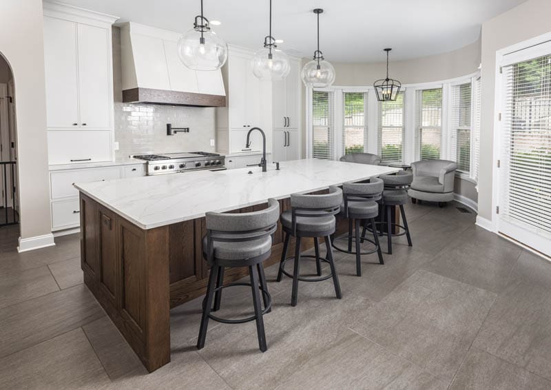 Custom kitchen remodel by Reliant Construction Group in Nashville
